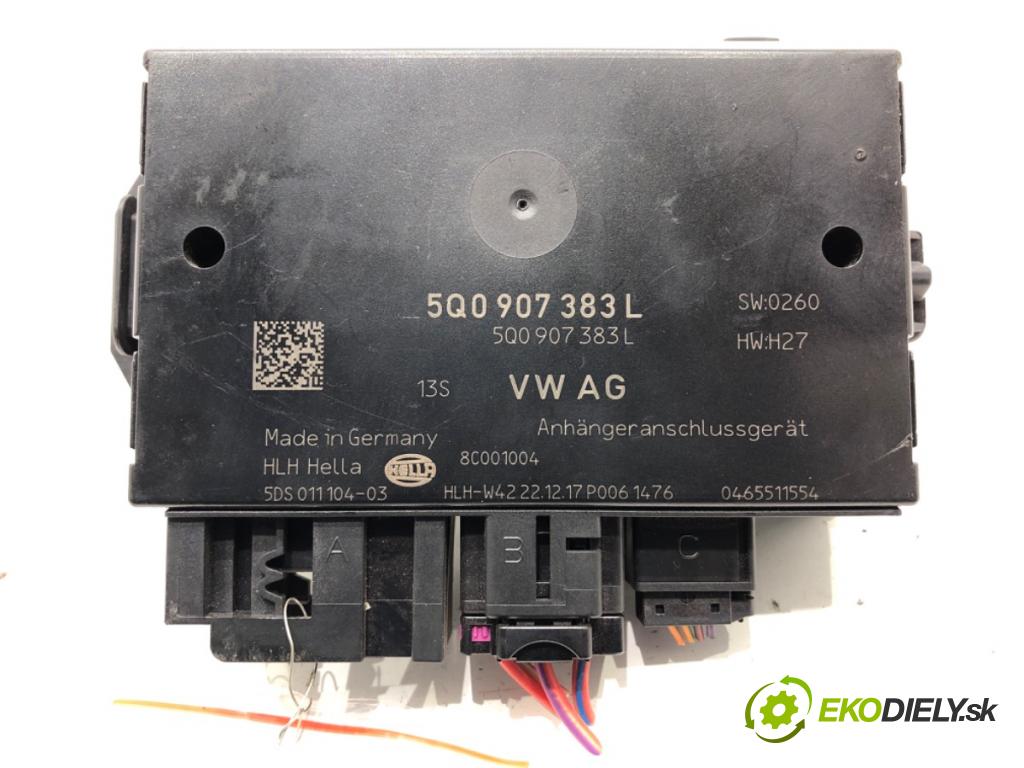 VW T-ROC SUV 2019 110 kW 2.0 TDI 1968 Modul ťažného oka 5Q0907383L (Riadiaca jednotka ostatné)