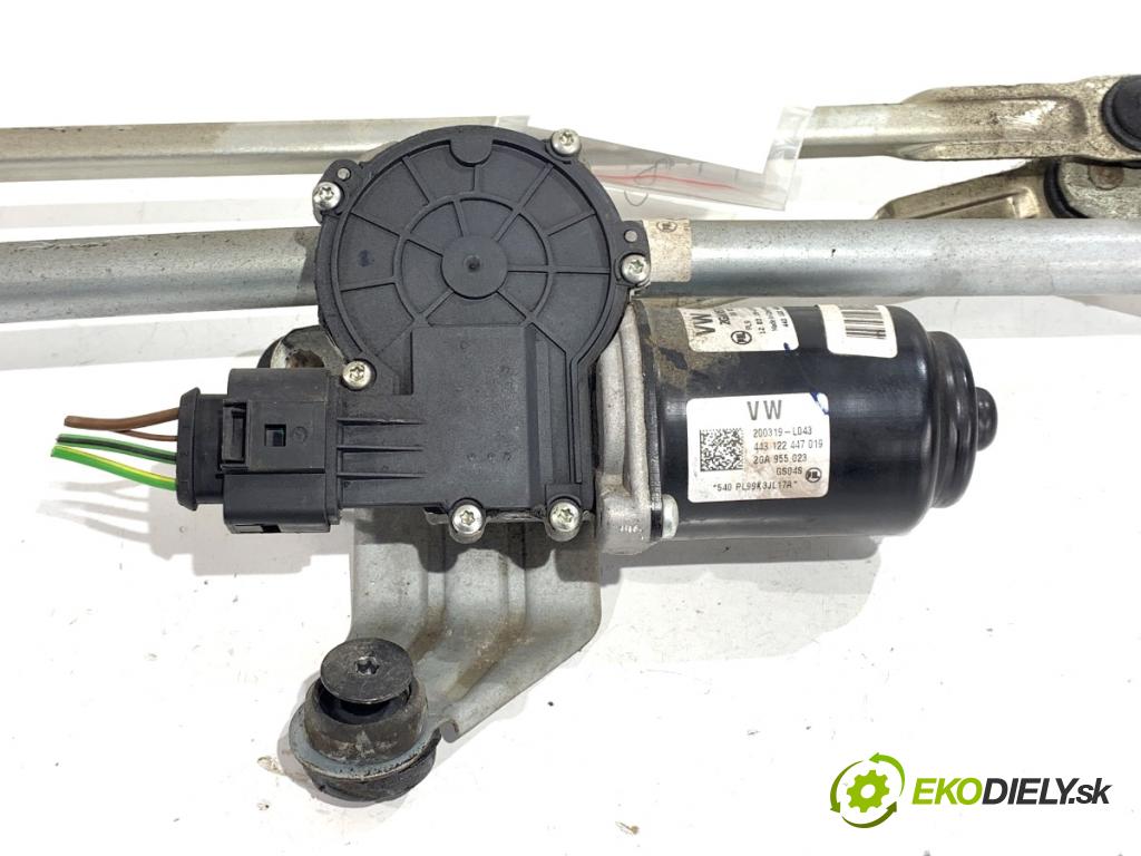VW T-ROC SUV 2019 110 kW 2.0 TDI 1968 mechanismus stěračů přední část 2GA955023 (Motorek stěračů přední)