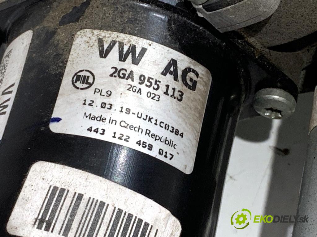 VW T-ROC SUV 2019 110 kW 2.0 TDI 1968 mechanismus stěračů přední část 2GA955023 (Motorek stěračů přední)