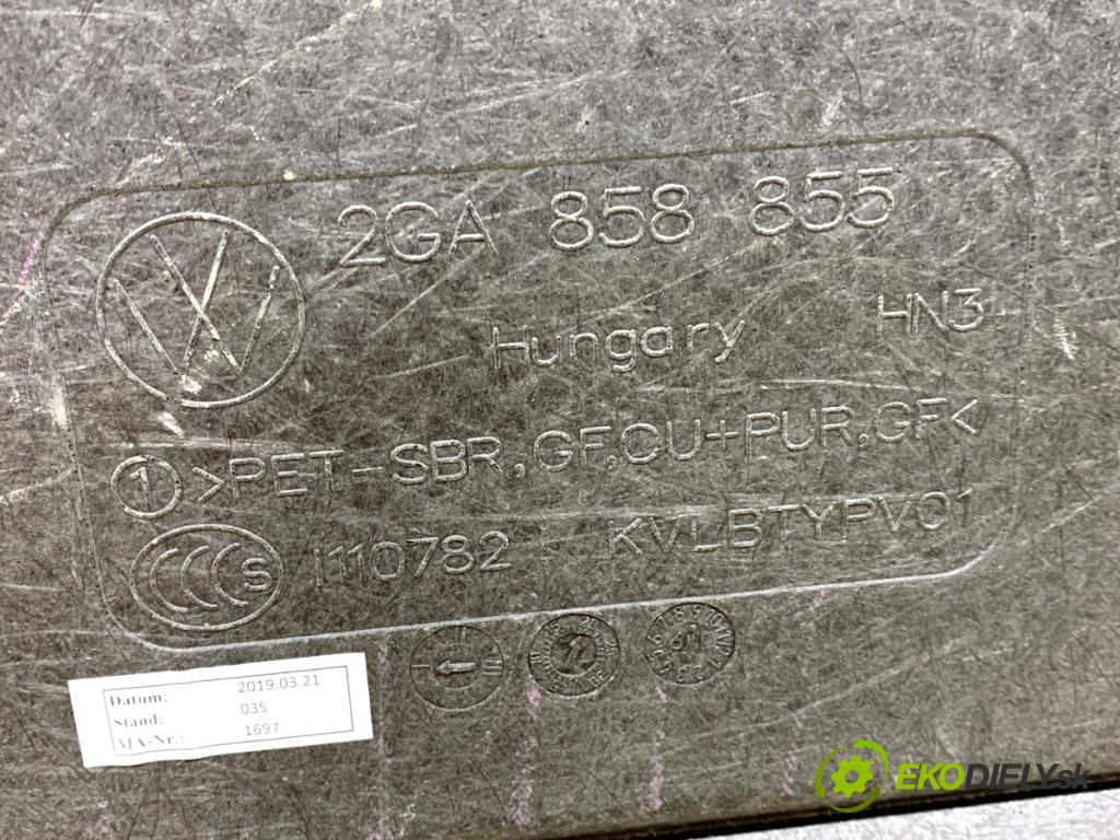 VW T-ROC SUV 2019 110 kW 2.0 TDI 1968 KRYTINA: podlaha kufra 2GA858855 (Interiér ostatné)