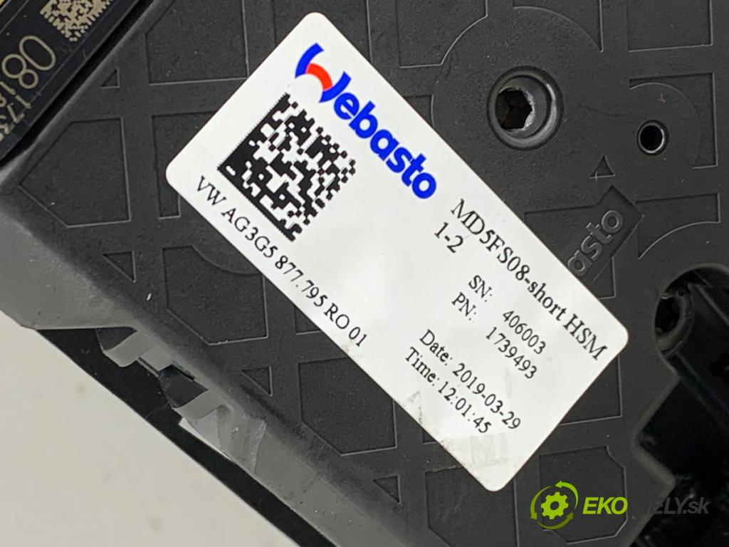 VW T-ROC SUV 2019 110 kW 2.0 TDI 1968 střešní okno 2GA877041A (Sklo karoserie)