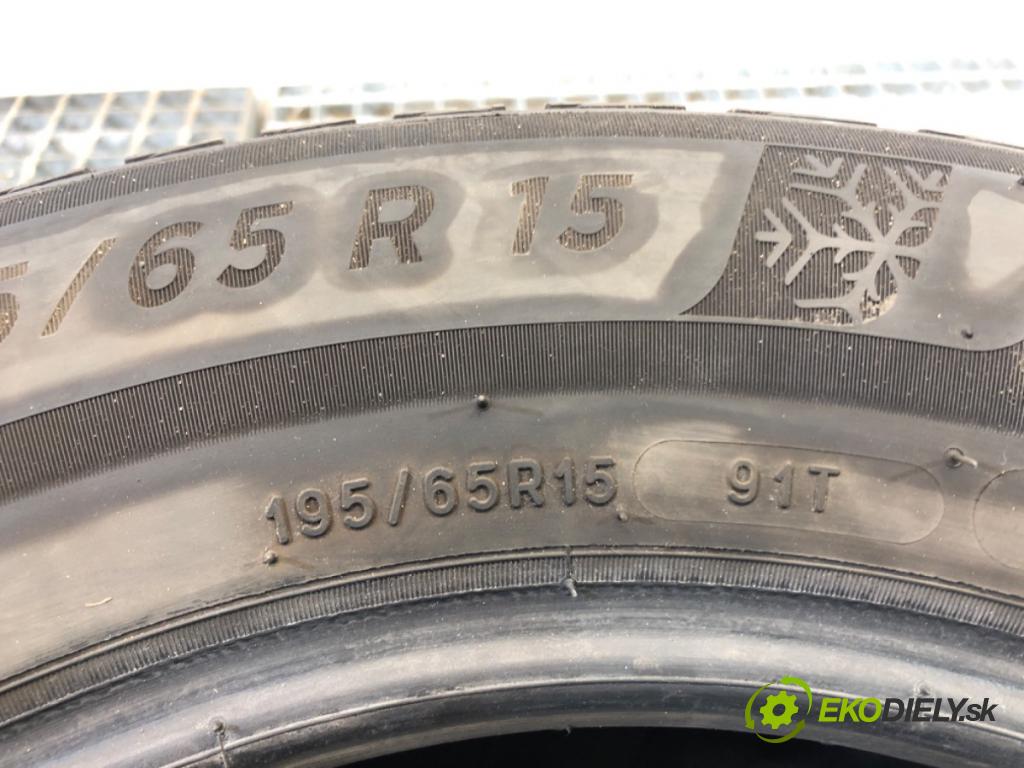 --- --- PNEUMATIKA: zima 2X 195/65 15" MICHELIN