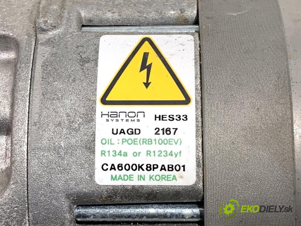 HYUNDAI KONA (SX2)  2025 150 kW EV   (n/d ccm / 150 kW / 204 KM) 0 kompresor klimatizace HES33 CA600K8PAB01 (Kompresor klimatizace)