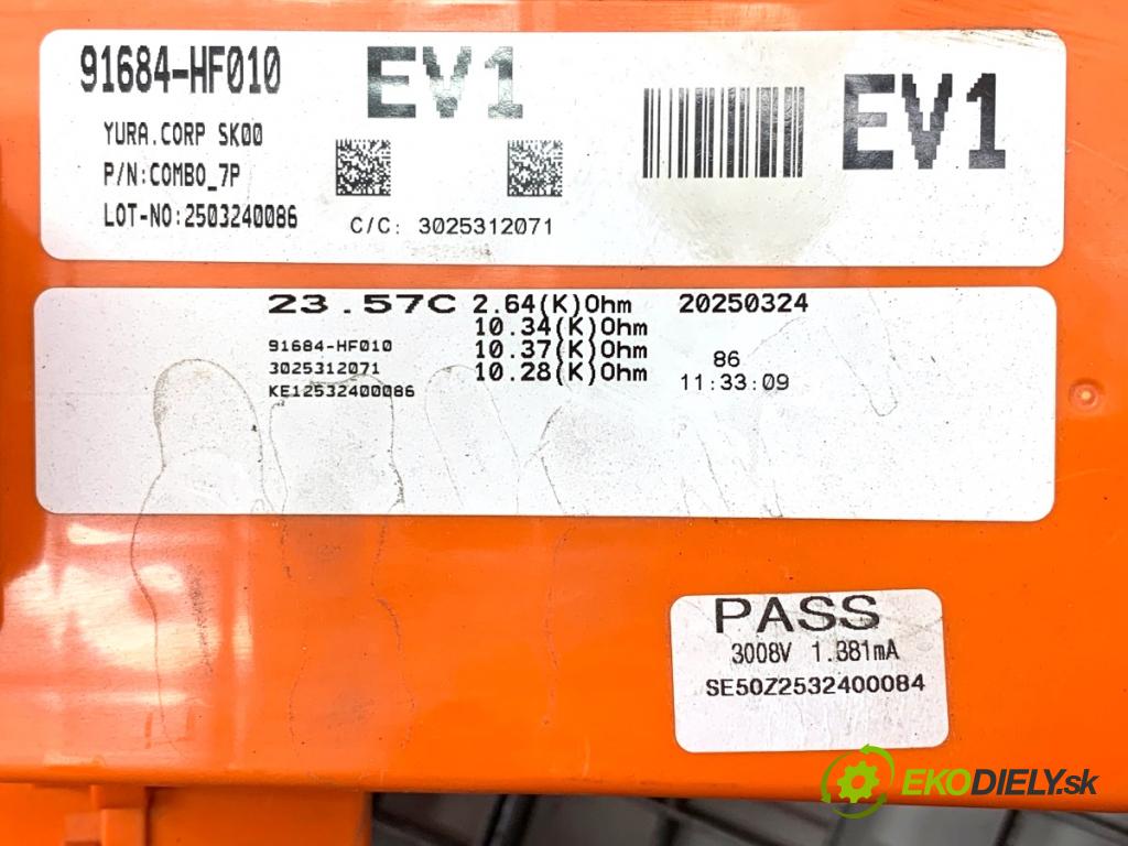 HYUNDAI KONA (SX2)  2025 150 kW EV   (n/d ccm / 150 kW / 204 KM) 0 Rúrka vysokého NAPÄTIA: HNÍZDO: 91684-HF010