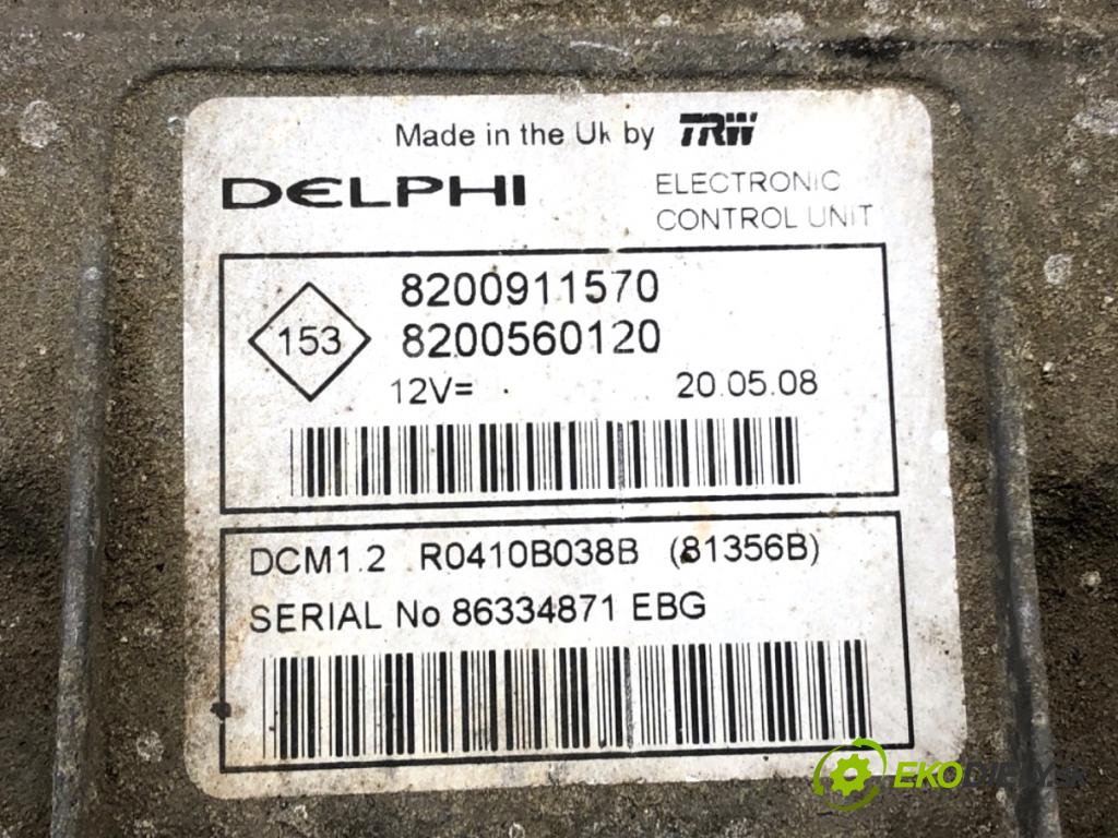 SUZUKI JIMNY III samochód terenowy zamknięty 2009 63 kW 1.5 DDiS 4x4 1461 riadiaca jednotka Motor 8200911570 (Riadiaca jednotka)