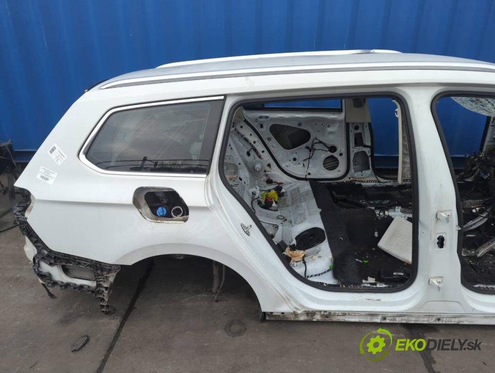 VW PASSAT B8 Kombi 2016 140 kW 2.0 TDI 1968 KAROSERIA ČTVRŤÁK blatník zadní část levý pravý práh střecha PODŁUŻNICA levý pravý