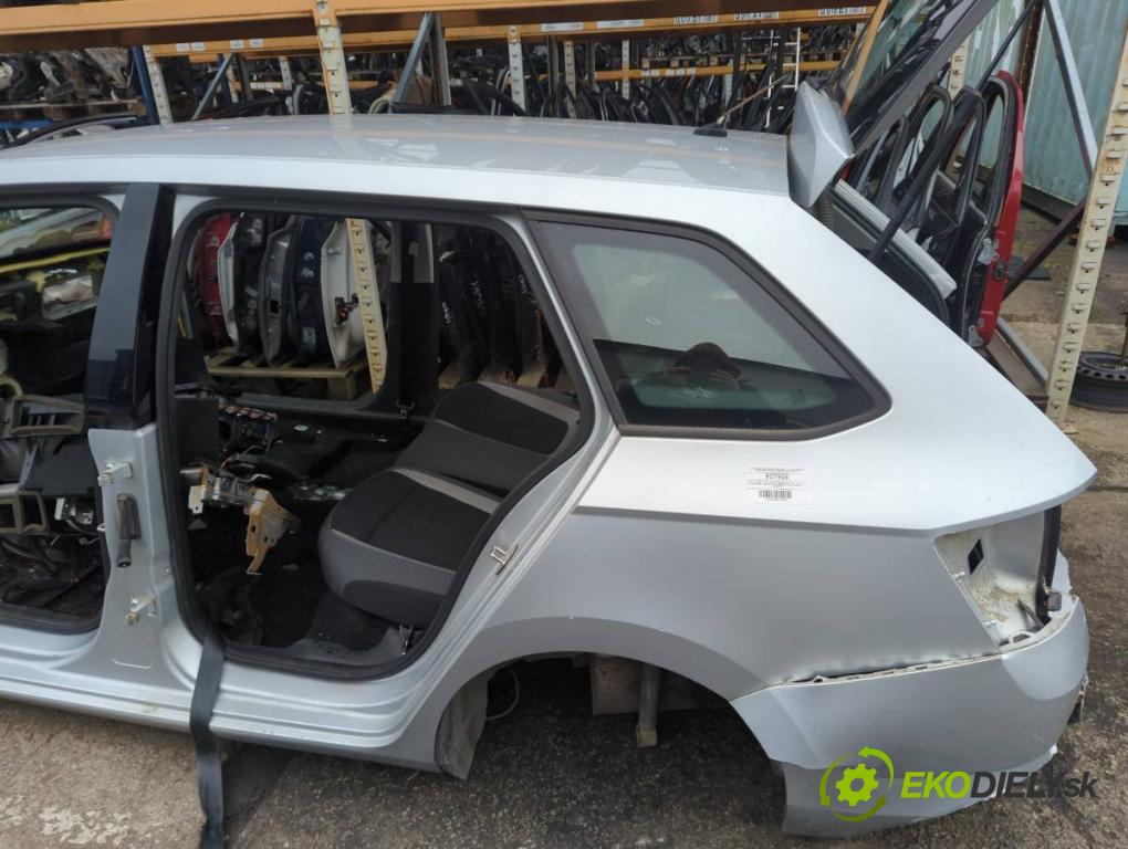 SKODA FABIA III Kombi 2017 77 kW 1.4 TDI 1422 KAROSERIA ČTVRŤÁK blatník zadní část levý pravý práh střecha PODŁUŻNICA levý pravý