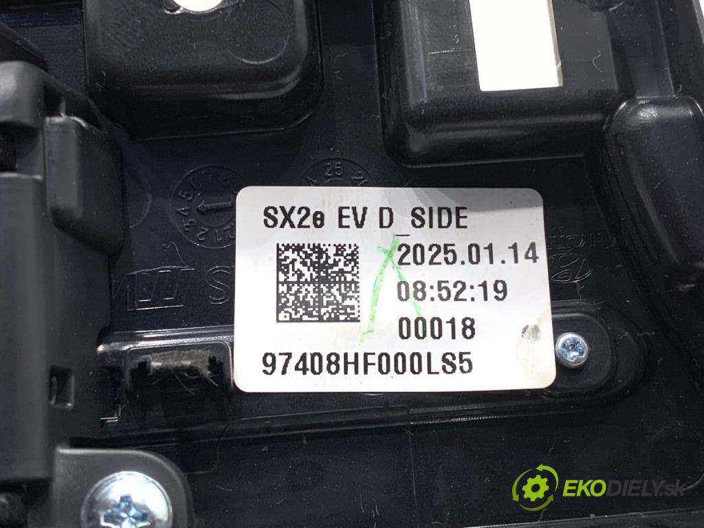 HYUNDAI KONA (SX2)  2025 150 kW EV   (n/d ccm / 150 kW / 204 KM) 0 Mriežky kúrenia ľavy predný 97408HF000