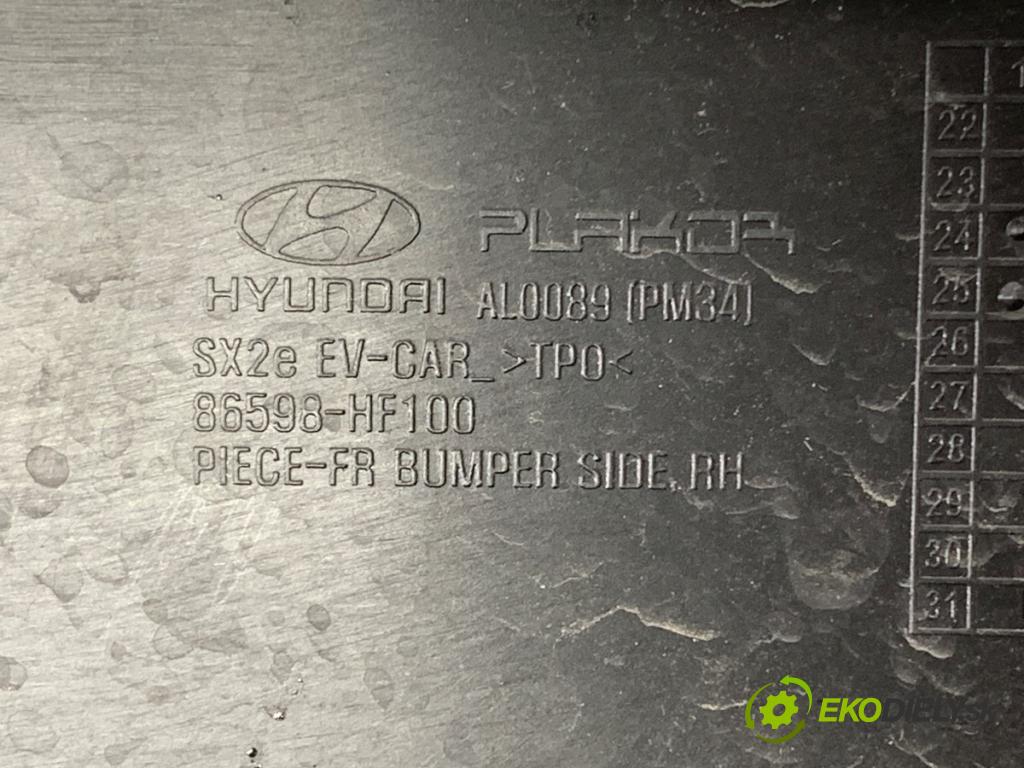 HYUNDAI KONA (SX2)  2025 150 kW EV   (n/d ccm / 150 kW / 204 KM) 0 Mriežky nárazníka predný 86598-HF100 (Mriežka predná (maska chladiča))