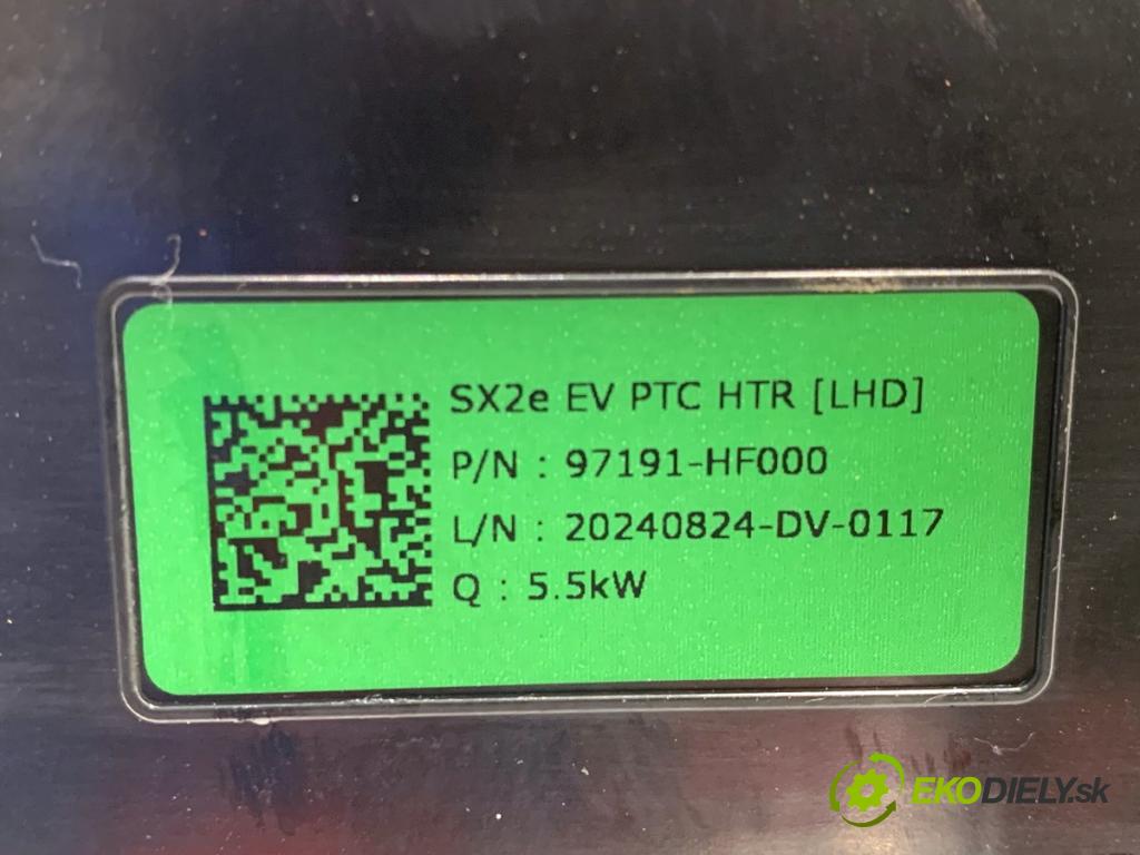 HYUNDAI KONA (SX2)  2025 150 kW EV   (n/d ccm / 150 kW / 204 KM) 0 Výhrevné teleso, radiátor kúrenia 97191-HF000 (Radiátor kúrenia)