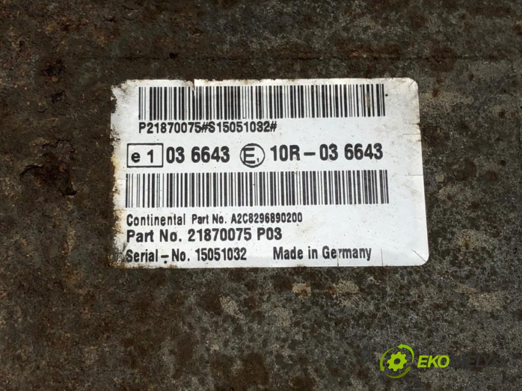VOLVO FH II Platforma / podwozie 2015 368 kW 500 368 kW [500 KM] olej napędowy 2017 - 2022 12777 modul řídící jednotka SCR 21870075