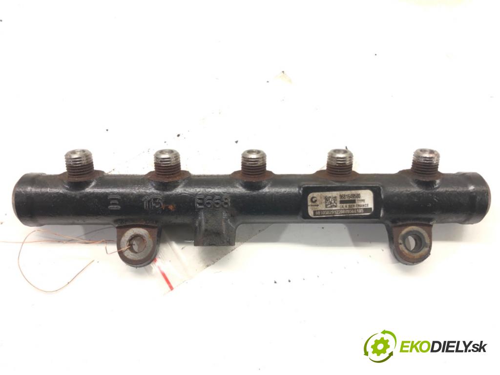 FORD KUGA I SUV 2008 100 kW 2.0 TDCi 1997 lišta vstřikovací 9681649580 (Vstřikovací lišta)