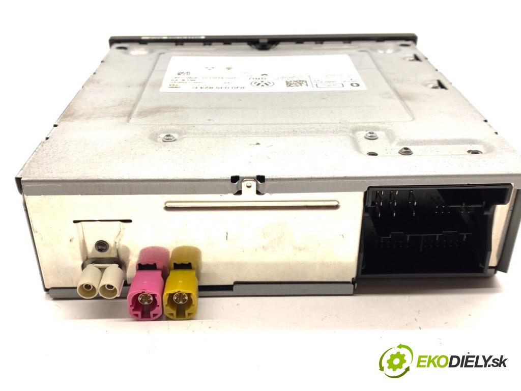 VW T-ROC SUV 2019 110 kW 1.5 TSI 1495 čítač navigácie 3Q0035824C (Elektrosúčasti ostatné)