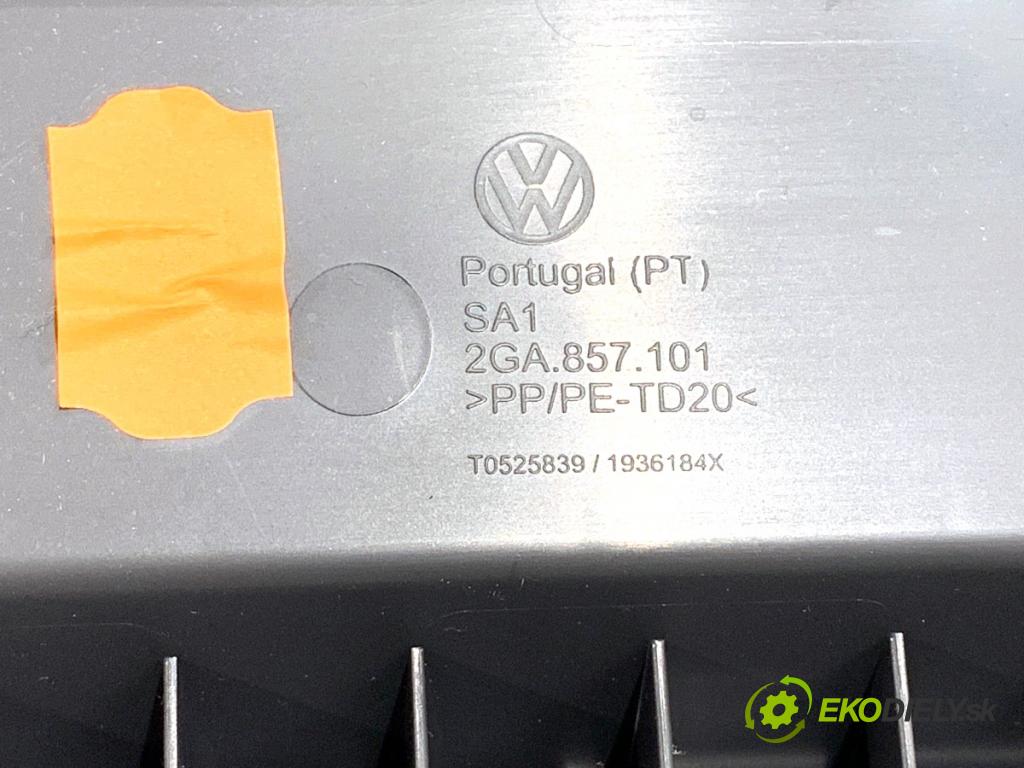 VW T-ROC SUV 2019 110 kW 1.5 TSI 1495 přihrádka kastlík spolujezdce 2GA857101 (Přihrádka (kastlík))