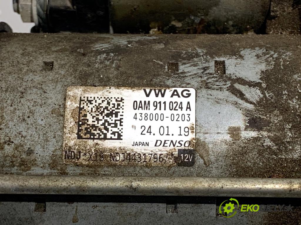 VW T-ROC SUV 2019 110 kW 1.5 TSI 1495 Štartér 0AM911024A (Štartér)