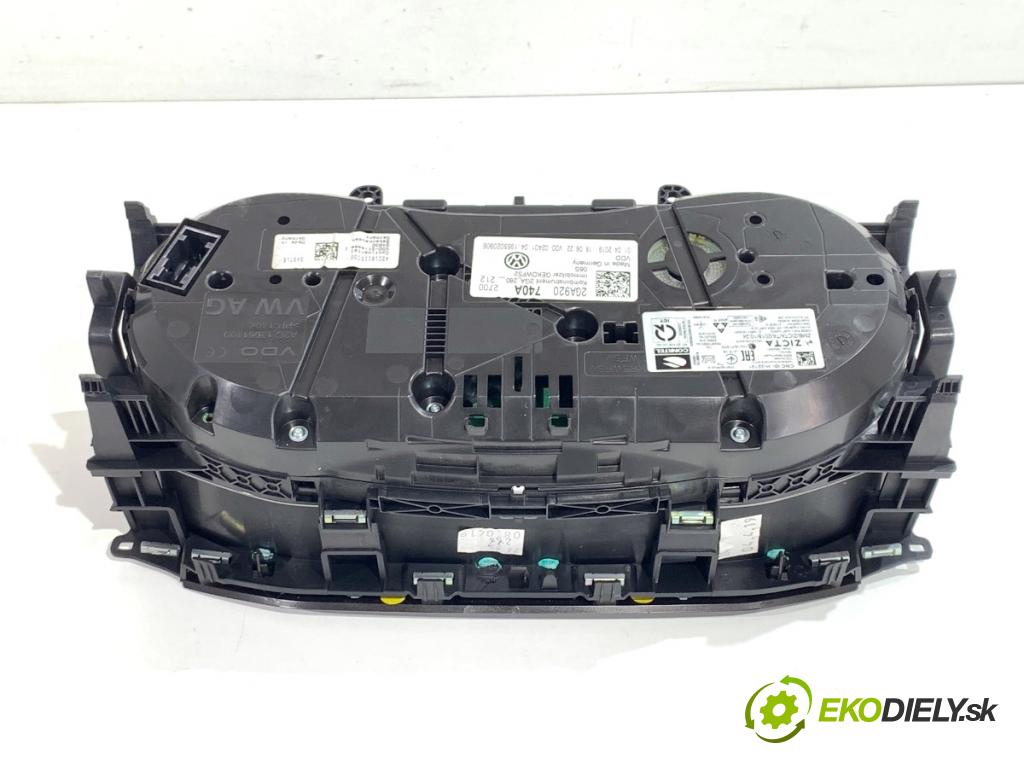 VW T-ROC SUV 2019 110 kW 1.5 TSI 1495 Prístrojovka 2GA920740A (Prístrojová doska)