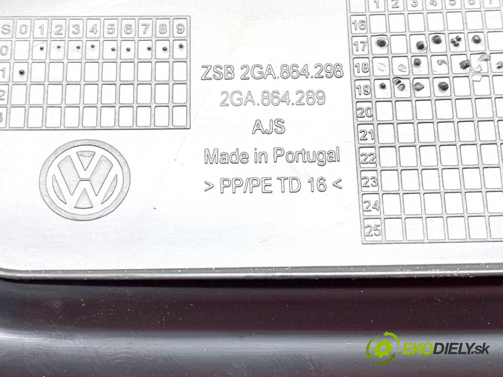 VW T-ROC SUV 2019 110 kW 1.5 TSI 1495 Mriežky kúrenia zad 2GA864298