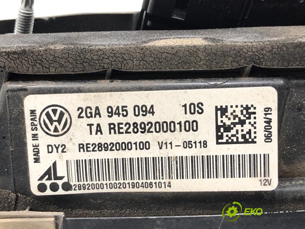 VW T-ROC SUV 2019 110 kW 1.5 TSI 1495 Svetlo pravy zad vnútorná 2GA945094