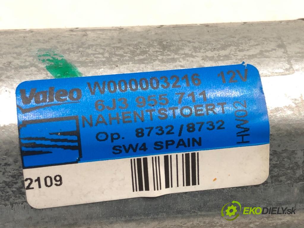 SEAT IBIZA IV liftback 2009 63 kW 1.4 1390 Motor stieračov zad 6J3955711