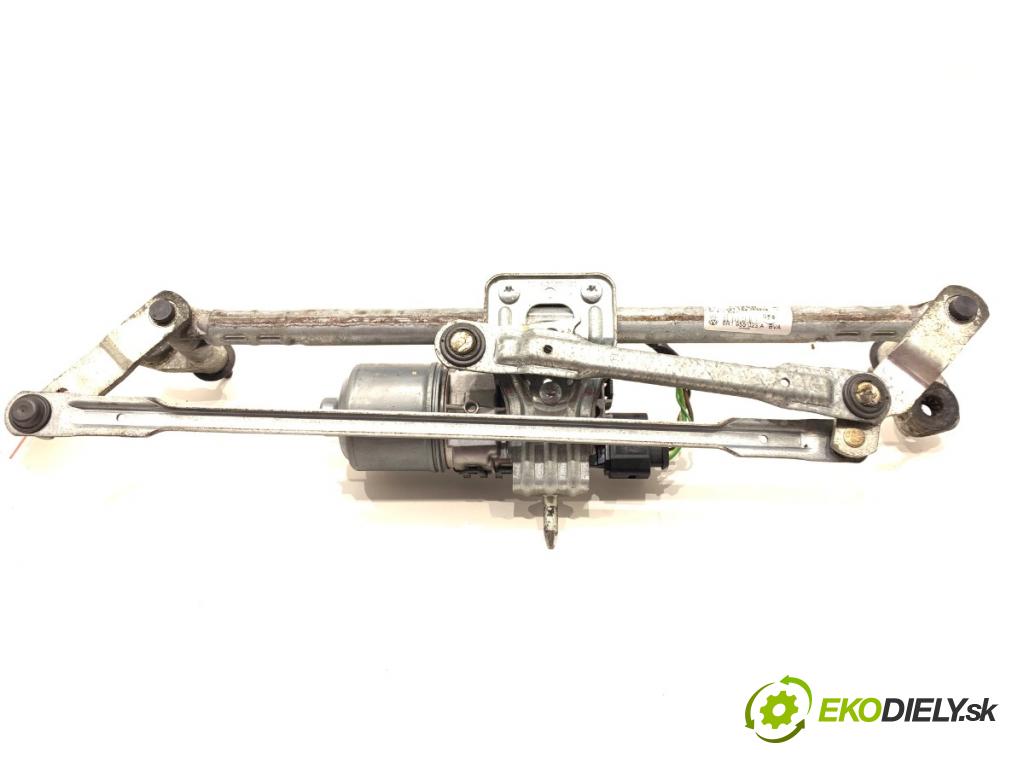 SEAT IBIZA IV liftback 2009 63 kW 1.4 1390 Mechanizmus stieračov predný 6R1955023A (Motorček stieračov predný)