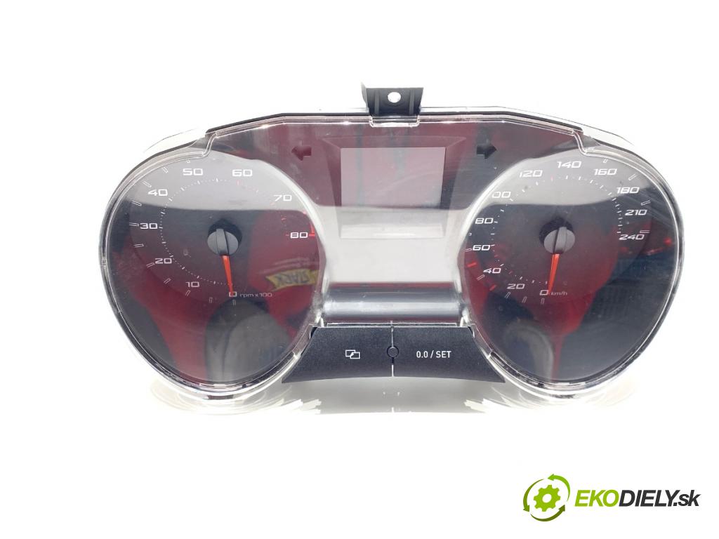 SEAT IBIZA IV liftback 2009 63 kW 1.4 1390 Prístrojovka 6J0920800K (Prístrojová doska)