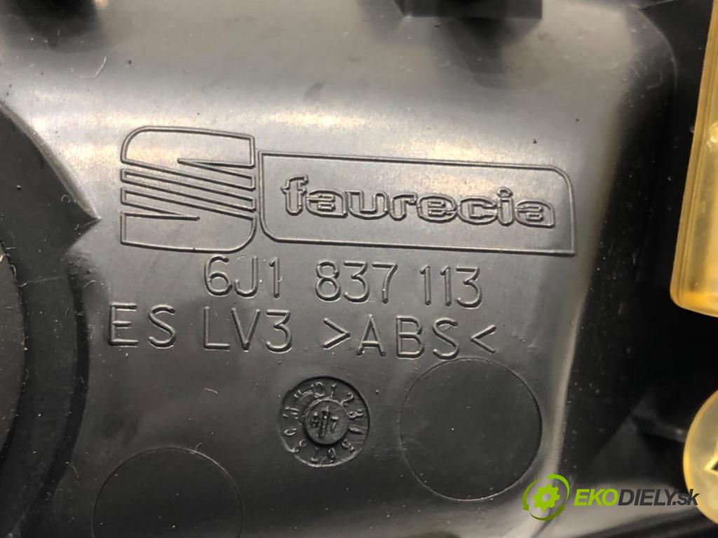 SEAT IBIZA IV liftback 2009 63 kW 1.4 1390 klika vnitřní levý přední část 6J1837113