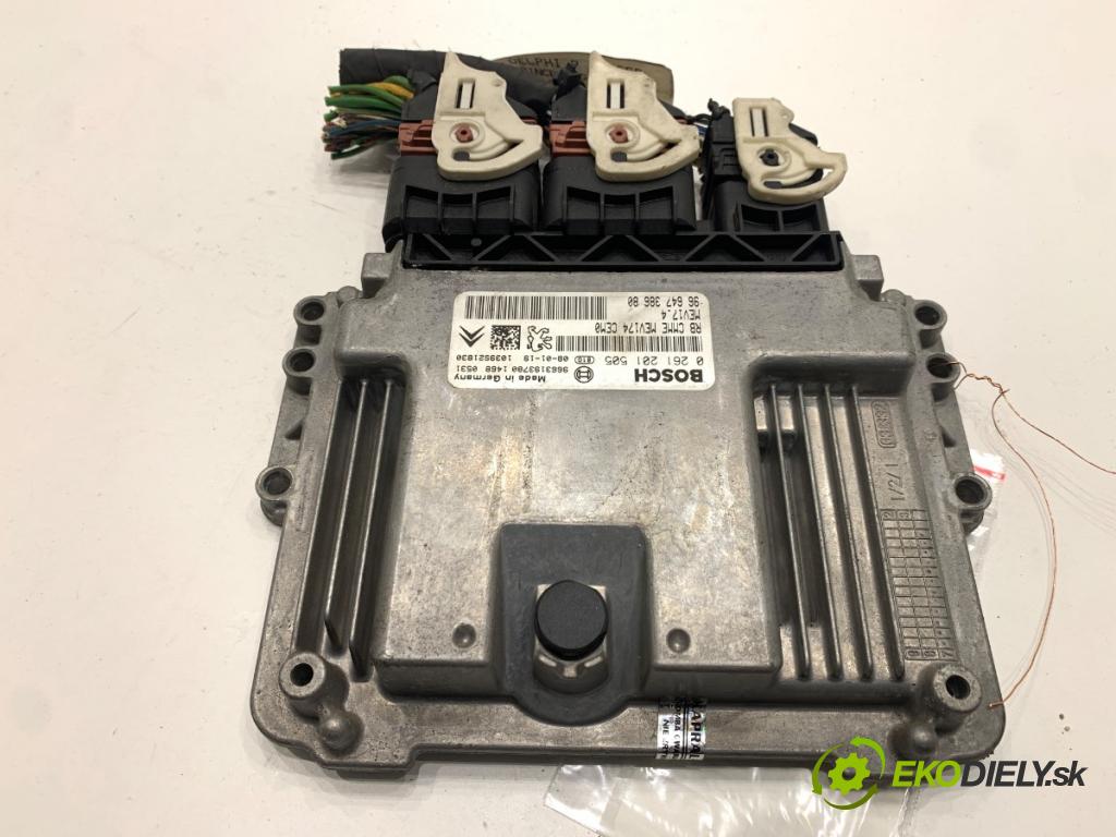 CITROEN C3 PICASSO nadwozie wielkoprzestrzenne (MPV) 2010 88 kW 1.6 VTi 120 1598 riadiaca jednotka Motor 9664738680 (Riadiaca jednotka)