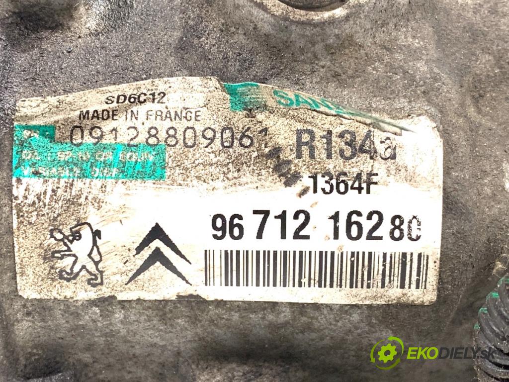 CITROEN C3 PICASSO nadwozie wielkoprzestrzenne (MPV) 2010 88 kW 1.6 VTi 120 1598 kompresor klimatizace 9671216280 (Kompresor klimatizace)