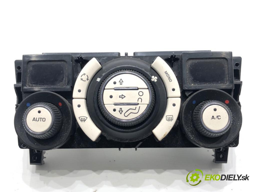 CITROEN C3 PICASSO nadwozie wielkoprzestrzenne (MPV) 2010 88 kW 1.6 VTi 120 1598 Panel ovládania kúrenia 96711892 (Prepínacie páčky pod volantom)