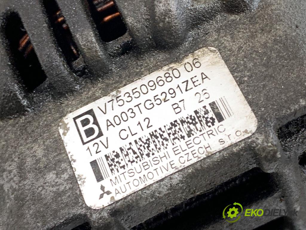 CITROEN C3 PICASSO nadwozie wielkoprzestrzenne (MPV) 2010 88 kW 1.6 VTi 120 1598 Alternátor A003TG5291ZEA (Alternátor)