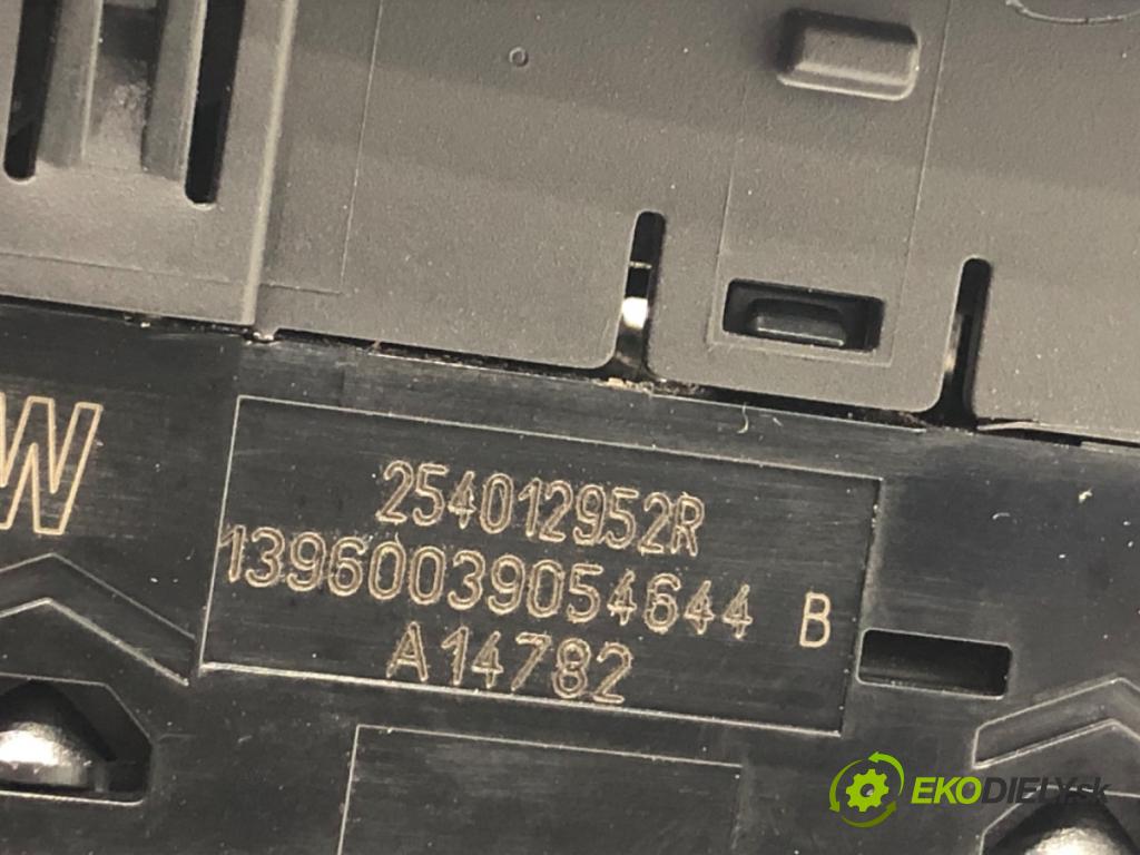 RENAULT MEGANE IV Kombi 2017 66 kW 1.5 dCi 90 1461 Prepínač okien 254012952R (Prepínacie páčky pod volantom)