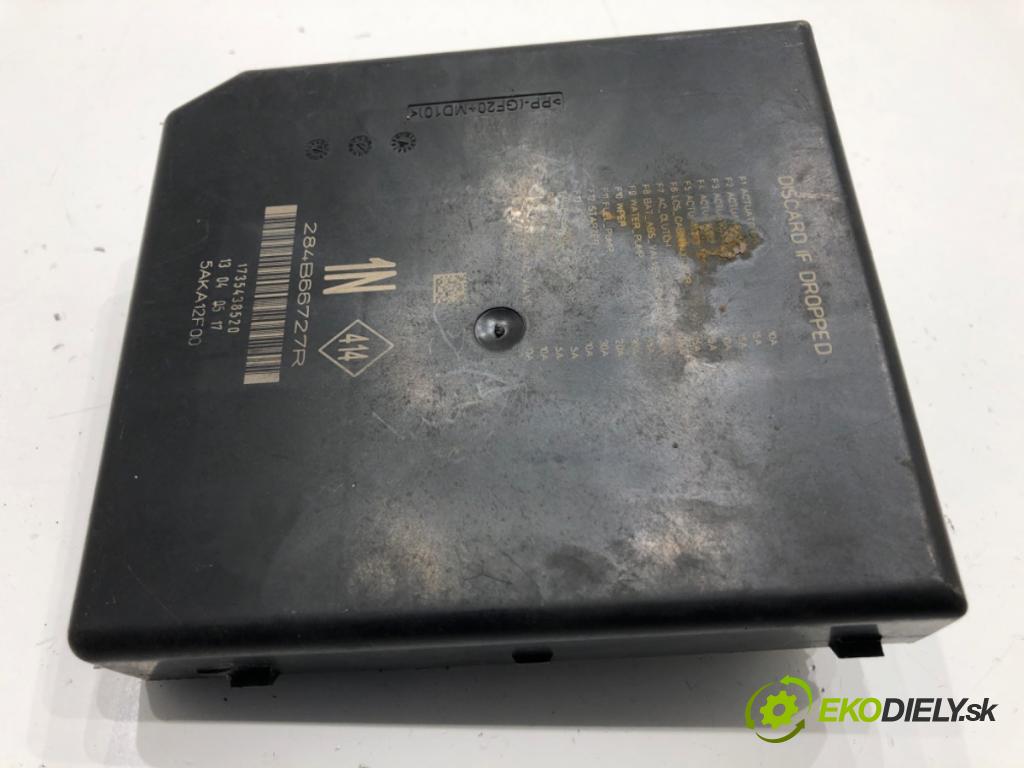 RENAULT MEGANE IV Kombi 2017 66 kW 1.5 dCi 90 1461 modul BSI 284B66727R (Pojistková skříňka)