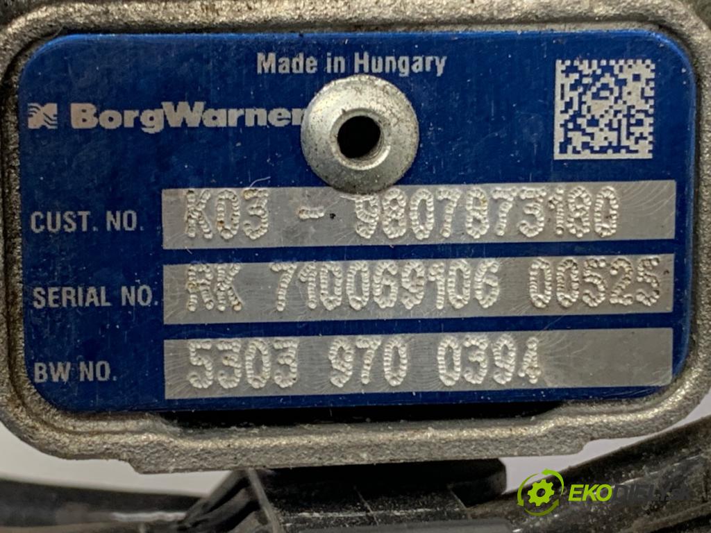 FORD MONDEO MK5 Kombi 2016 110 kW 2.0 TDCi 1998 Turbodúchadlo,turbo 9807873180 (Turbodúchadlo (kompletné))