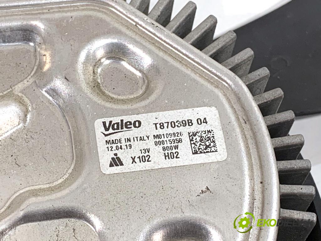 RENAULT MEGANE IV liftback 2019 85 kW 1.5 Blue dCi 115 (B9A6) 1461 Ventilátor chladiča T87039B (Ventilátor)