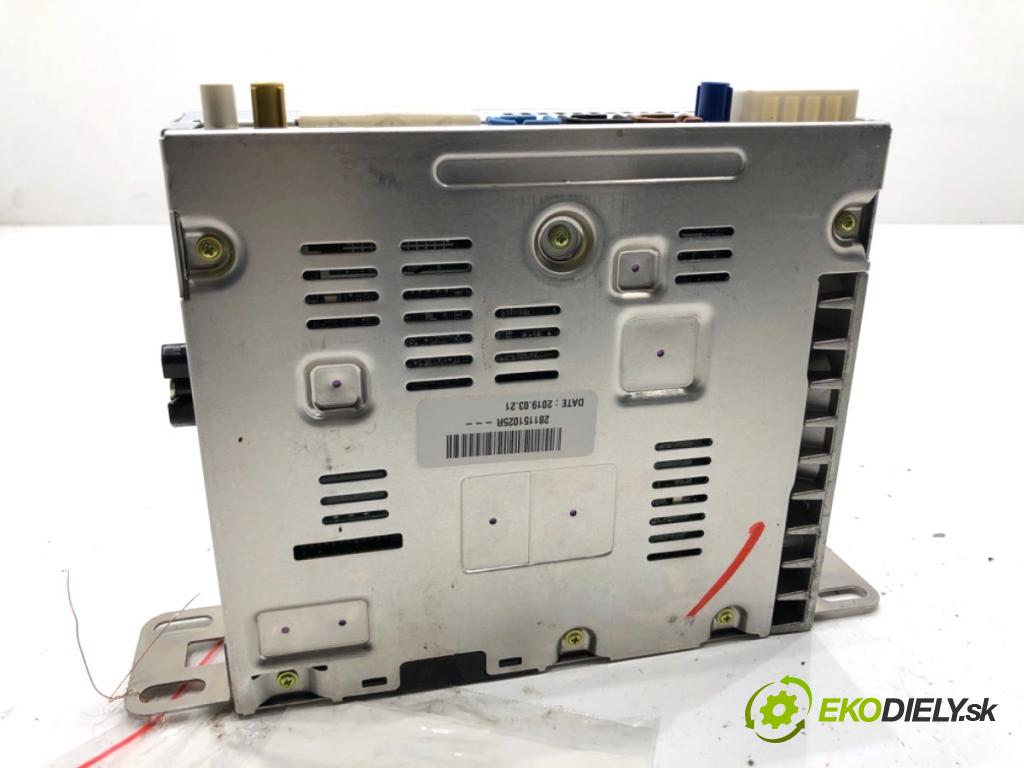 RENAULT MEGANE IV liftback 2019 85 kW 1.5 Blue dCi 115 (B9A6) 1461 RADIO 281151025R (Audio zariadenie)