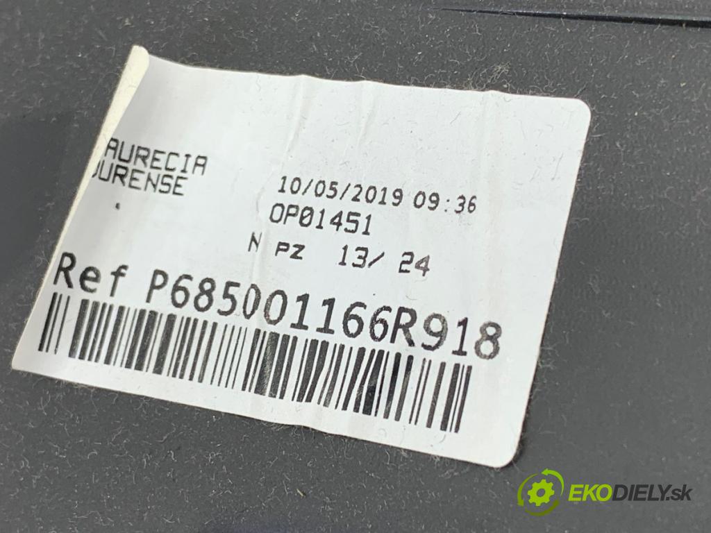 RENAULT MEGANE IV liftback 2019 85 kW 1.5 Blue dCi 115 (B9A6) 1461 Priehradka, kastlík spolujazdca 685001166R (Priehradka (kastlík))