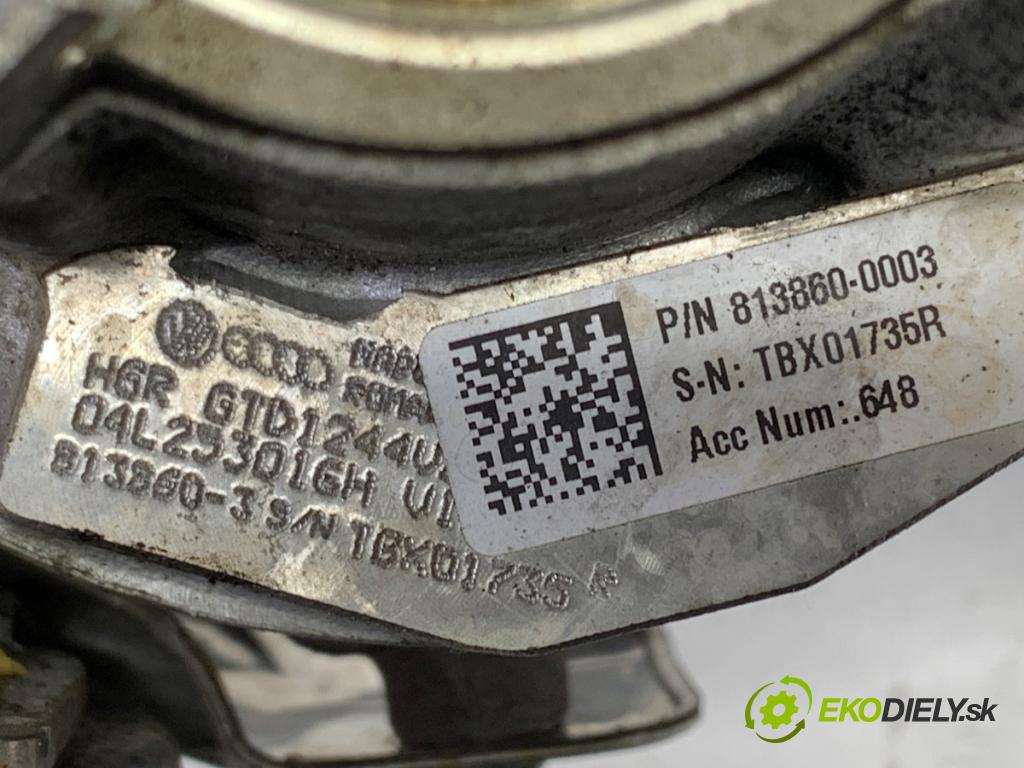 VW GOLF VII Kombi 2016 81 kW 1.6 TDI 1598 Turbodúchadlo,turbo 04L253016H (Turbodúchadlo (kompletné))