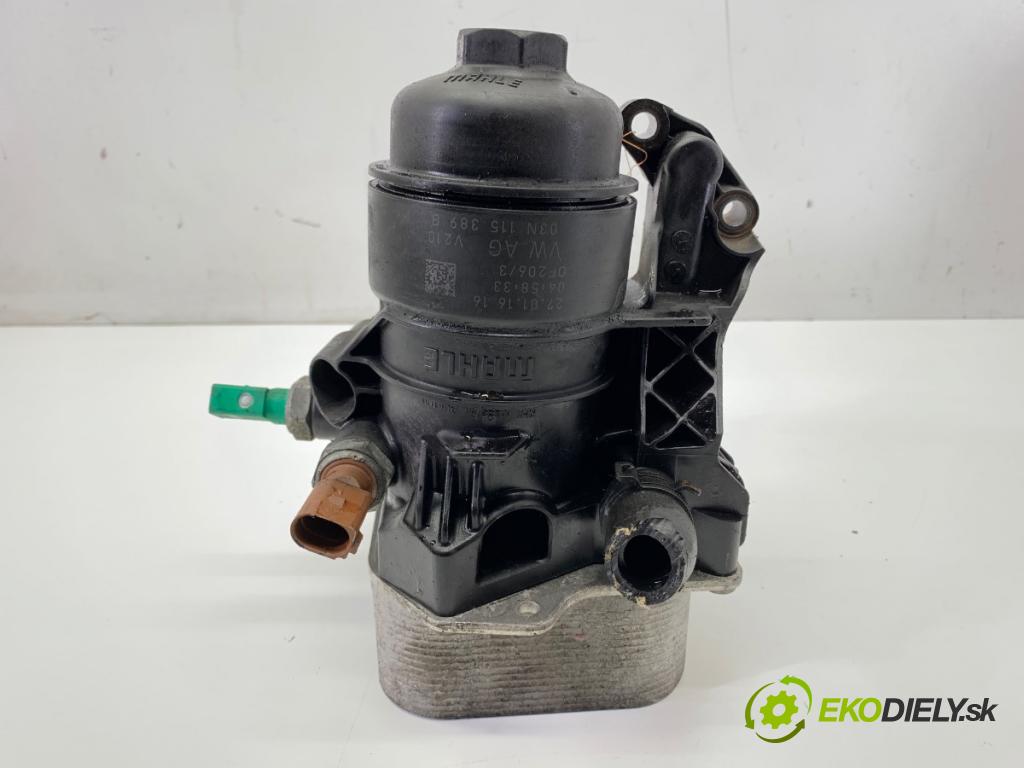 VW GOLF VII Kombi 2016 81 kW 1.6 TDI 1598 Obal filtra oleja 03N115389B (Obal olejového filtra)