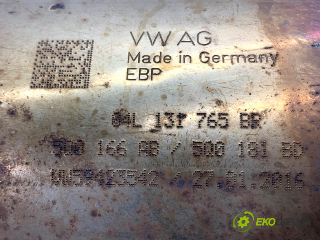 VW GOLF VII Kombi 2016 81 kW 1.6 TDI 1598 katalyzátor 04L131765BR
