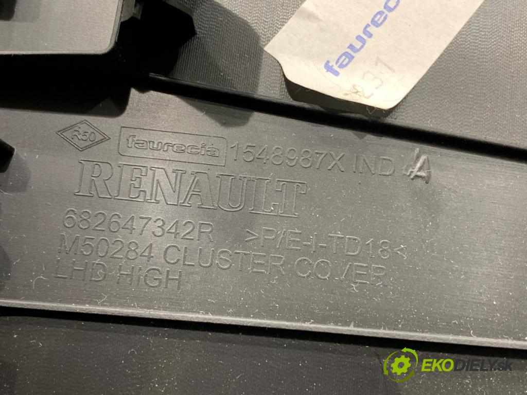 RENAULT MEGANE IV liftback 2019 85 kW 1.5 Blue dCi 115 (B9A6) 1461 Rámček prístrojovky 682647342R