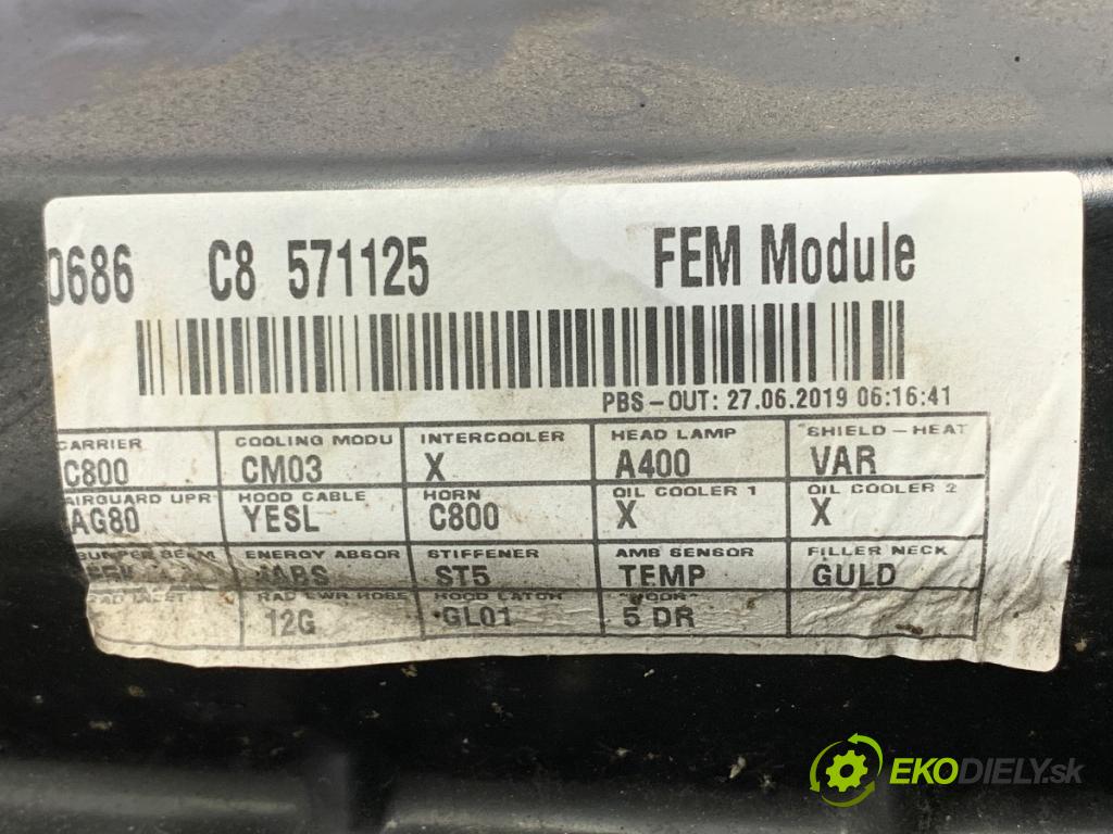 HYUNDAI i20 II liftback 2019 62 kW 1.2 1248 výztuha horní  (Výztuha)