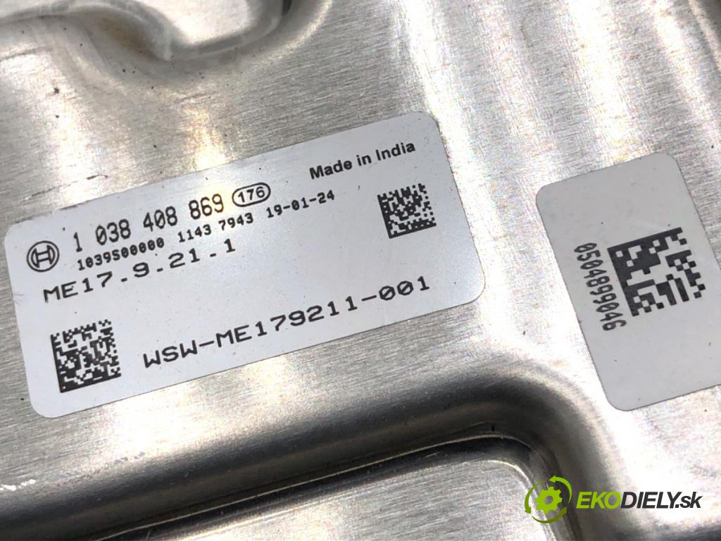 HYUNDAI i20 II liftback 2019 62 kW 1.2 1248 riadiaca jednotka Motor 39128-03010 1038408869 (Riadiaca jednotka)