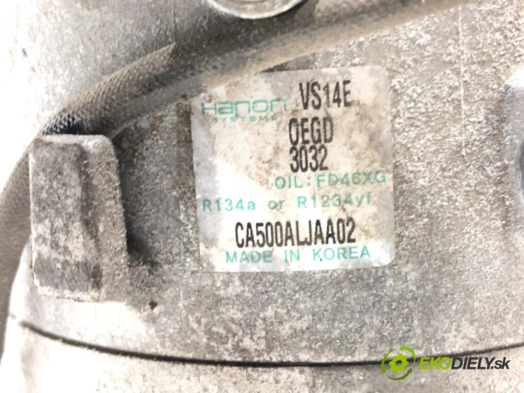 HYUNDAI i20 II liftback 2019 62 kW 1.2 1248 kompresor klimatizace CA500ALJAA02 (Kompresor klimatizace)