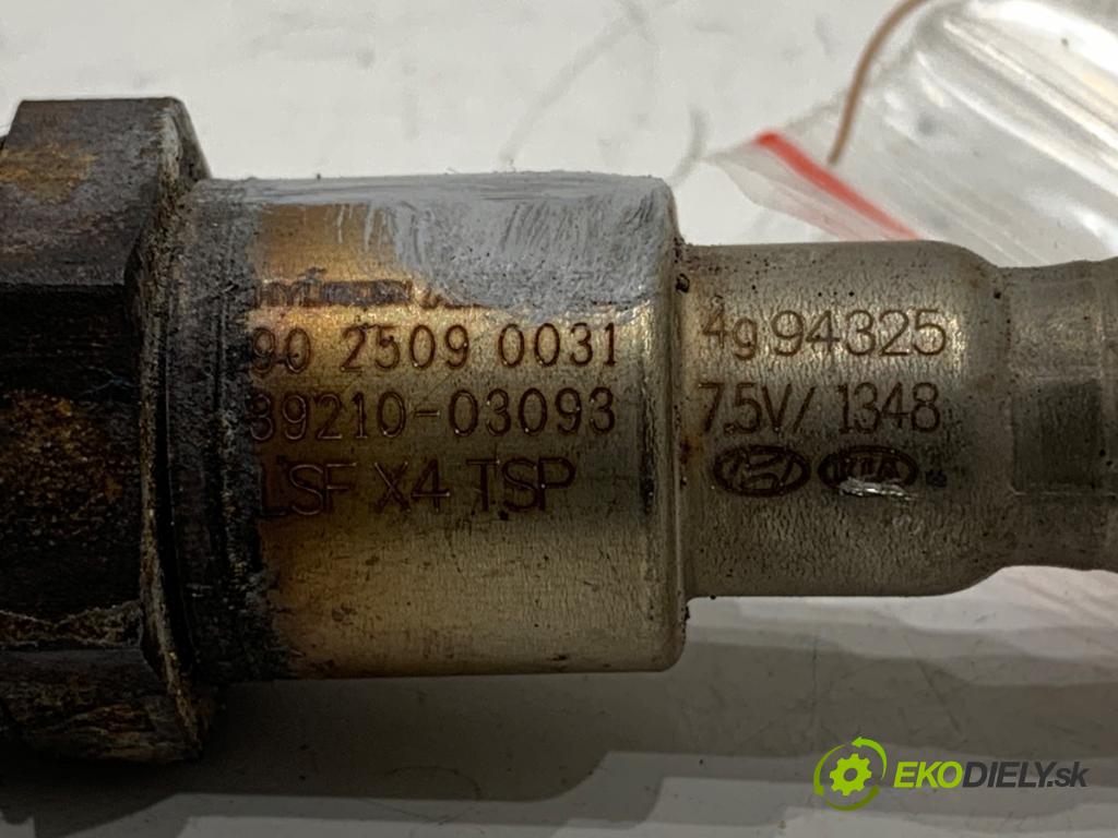 HYUNDAI i20 II liftback 2019 62 kW 1.2 1248 sonda lambda 39210-03093 (Lambda sonda)