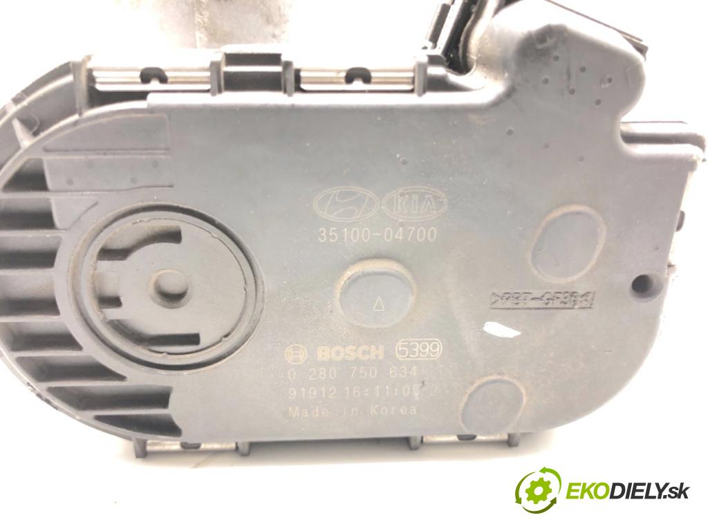 HYUNDAI i20 II liftback 2019 62 kW 1.2 1248 Škrtiaca klapka 35100-04700 (Škrtiaca klapka)