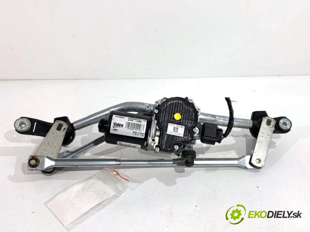 HYUNDAI i20 II liftback 2019 62 kW 1.2 1248 mechanismus stěračů přední část 98100-GB000 (Motorek stěračů přední)