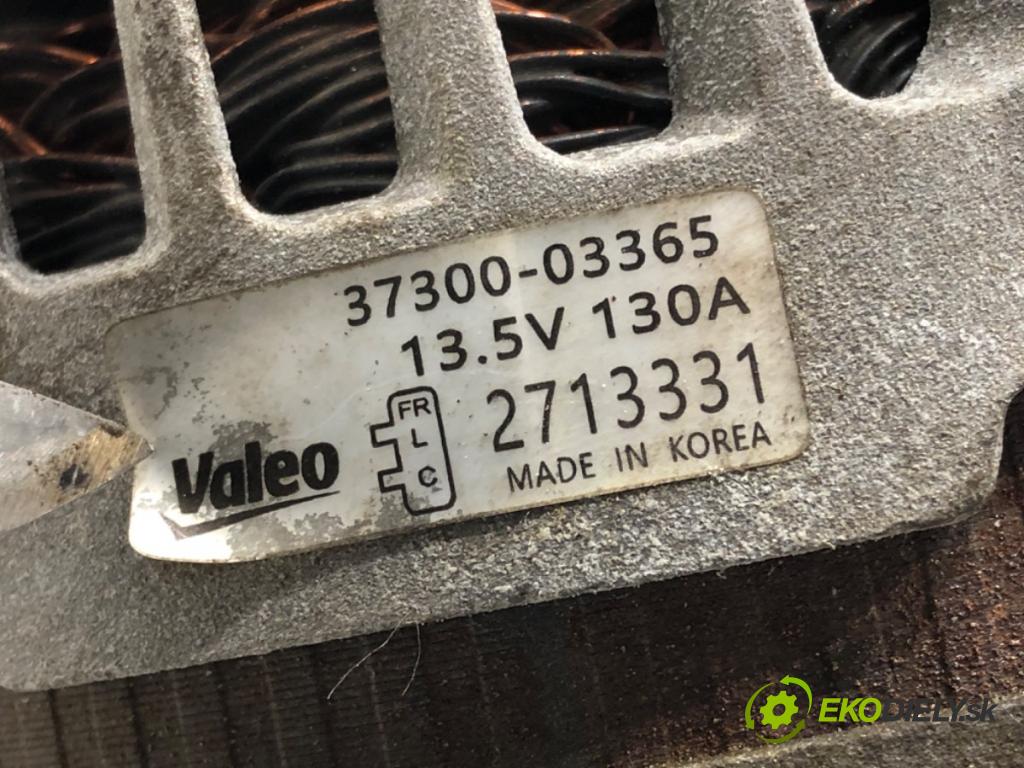 HYUNDAI i20 II liftback 2019 62 kW 1.2 1248 Alternátor 37300-03365 (Alternátor)