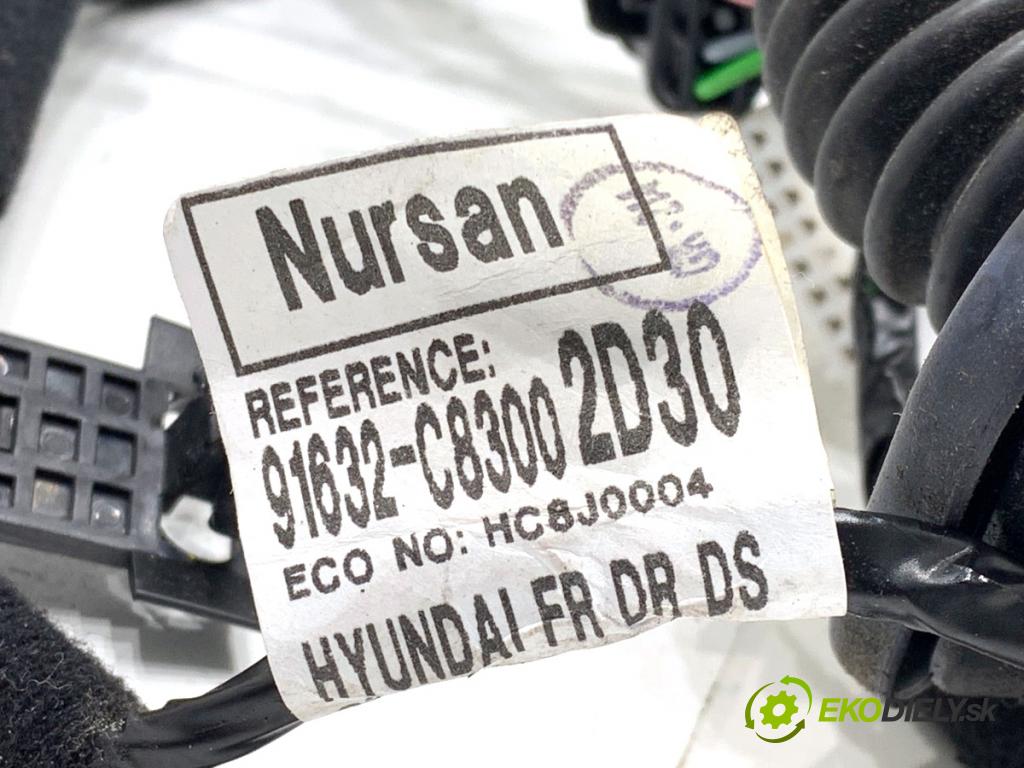 HYUNDAI i20 II liftback 2019 62 kW 1.2 1248 Káblovačka Dvere predný ľavy 91632-08300