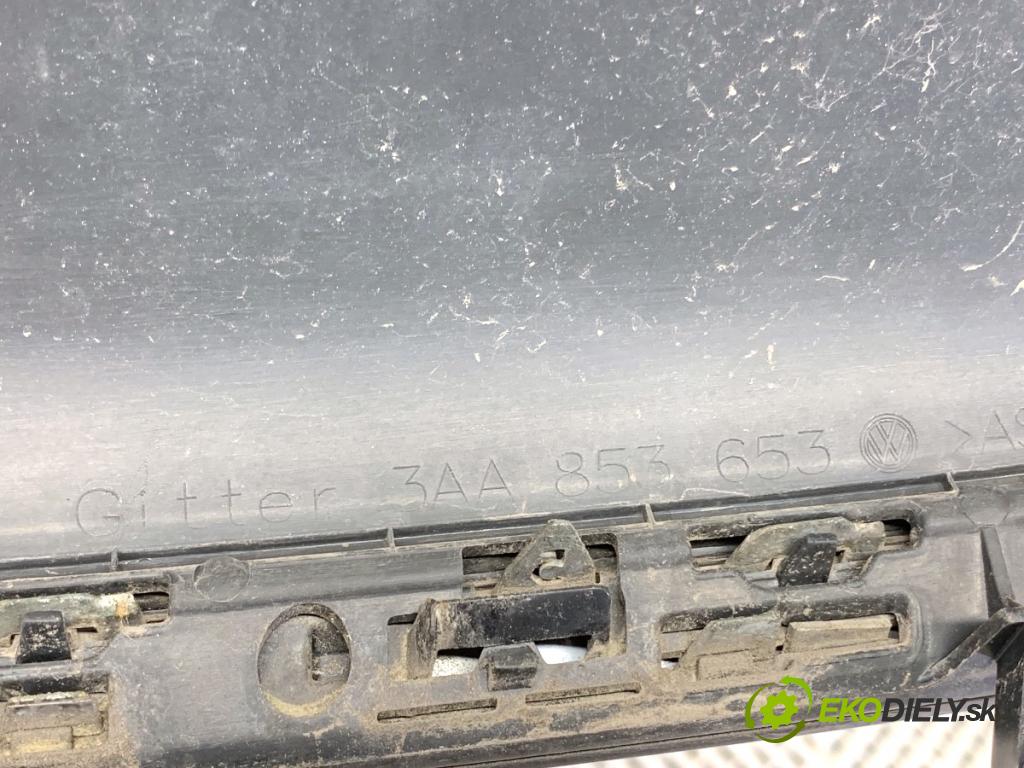 VW PASSAT B7 Kombi 2012 103 kW 2.0 TDI 1968 mřížka maska 3AA853653 (Přední mřížka (maska chladiče))
