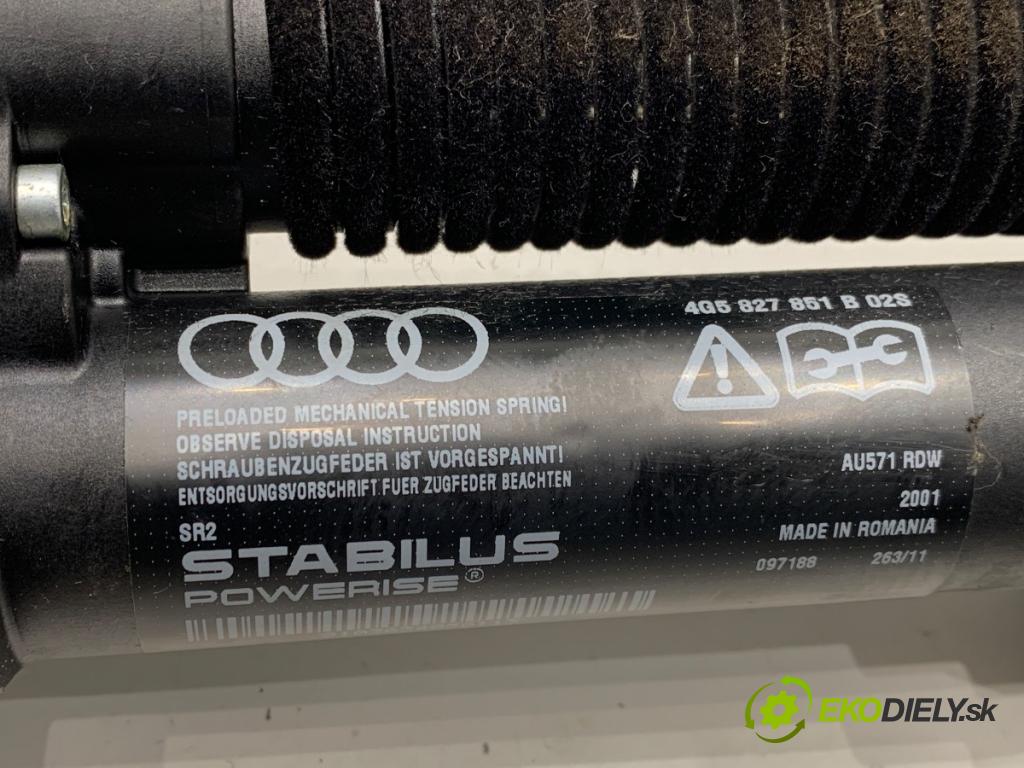 AUDI A6 C7 sedan 2011 180 kW 3.0 TDI quattro 2967 závěsky dveří zadní část 4G5827302B 4G5827301B